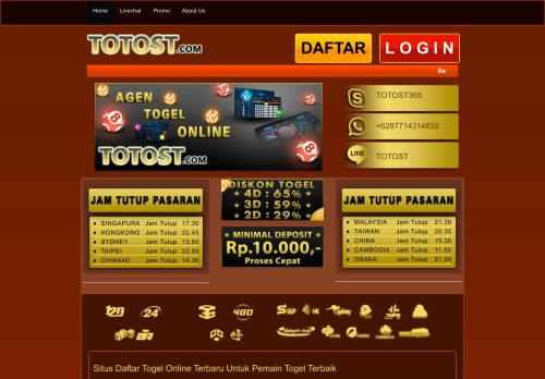 
                            7. Bandar Togel | Togel Online | Toto Online