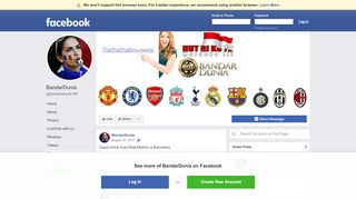 
                            11. BandarDunia - Posts | Facebook