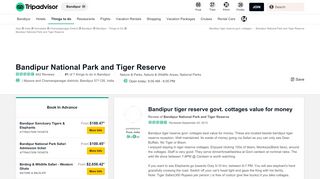 
                            5. Bandipur tiger reserve govt. cottages value for money - Review of ...