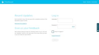 
                            2. Bandwidth Dashboard