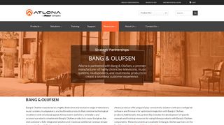 
                            13. Bang and Olufsen - Atlona