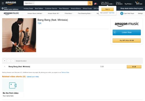 
                            6. Bang Bang (feat. Minissia) by T2R on Amazon Music - Amazon.com