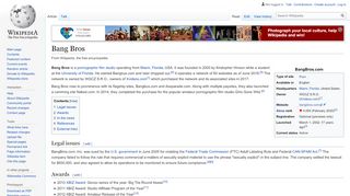 
                            11. Bang Bros - Wikipedia