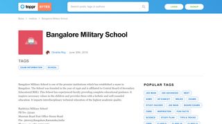 
                            5. Bangalore Military School - Everything You Need To Know! - Toppr