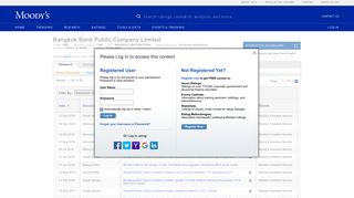 
                            10. Bangkok Bank Public Company Limited Credit Rating - Moody's