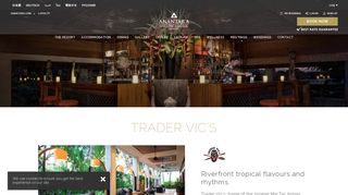 
                            11. Bangkok River Dining | Trader Vic's at Anantara Riverside