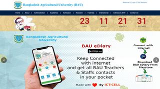 
                            5. Bangladesh Agricultural University| Home