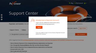 
                            7. Bangladesh customer suport address - Payoneer - Service