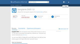 
                            11. banglalink DMS software and downloads (DModule.exe)