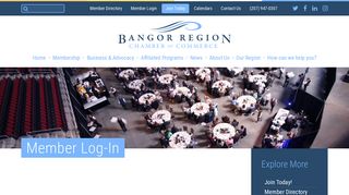 
                            11. Bangor Region Chamber of Commerce Member Log-In - Bangor ...