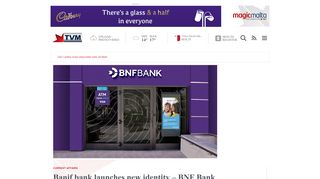 
                            10. Banif bank launches new identity - BNF Bank - TVM News - tvm.com.mt