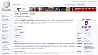 
                            5. Banif Financial Group - Wikipedia