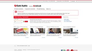 
                            5. Bank Austria: OnlineBanking | BusinessNet Login & Anmeldung