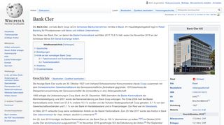 
                            7. Bank Cler – Wikipedia