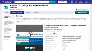 
                            9. Bank CSP/ Customer Service Point (ICICI AEPS SUPER & Distributor ...