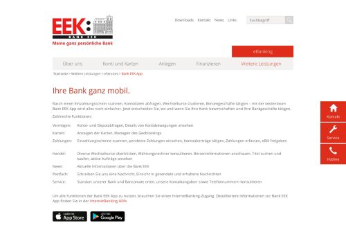 
                            4. Bank EEK App - Bank EEK AG