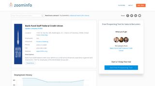 
                            12. Bank Fund Staff Federal Credit Union | ZoomInfo.com