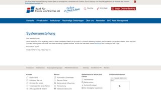
                            13. Bank für Kirche und Caritas eG Online-Filiale - BLZ 47260307 - BIC ...