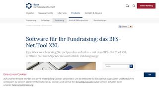 
                            12. Bank für Sozialwirtschaft: BFS-Net.Tool XXL