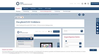 
                            10. Bank für Sozialwirtschaft: photoTAN-Verfahren