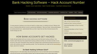 
                            5. Bank Hacking Software - Bank Transfer Hacker - Hack Accounts Online