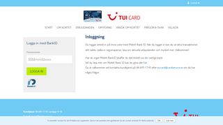 
                            3. Bank-ID inloggning | Tui Card