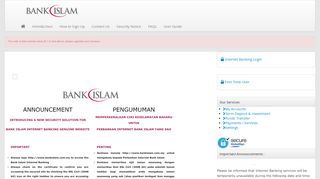 Bank islam online