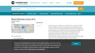 
                            9. Bank Mendes Gans N.V. - AMSTERDAM - 330011900000 | Company ...