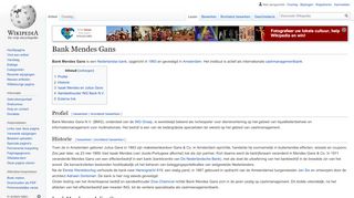 
                            3. Bank Mendes Gans - Wikipedia