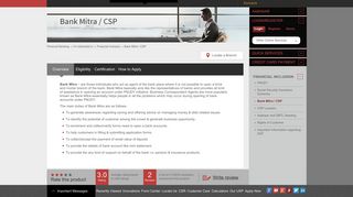 
                            11. Bank Mitra / CSP - IndusInd Bank