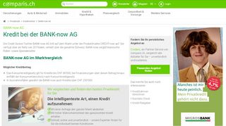 
                            7. BANK-now AG – Zinsen & Konditionen im Vergleich - Comparis