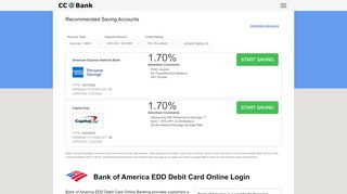 
                            13. Bank of America EDD Debit Card Online Login - CC Bank