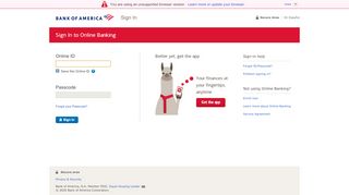 
                            13. Bank of America | Online Banking | Sign In | Online ID