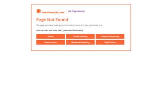 
                            2. Bank of Baroda - UK :: NetBanking