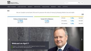 
                            6. Bank of Canada