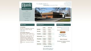 
                            11. Bank of Montgomery - Montgomery Illinois Community Bank