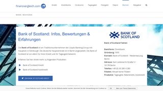 
                            10. Bank of Scotland >> Infos, Erfahrungen & Bewertungen 2019