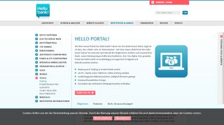 
                            2. Bank Portal | Hello bank!