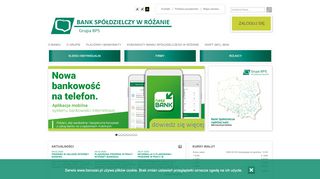 
                            12. Bank Spółdzielczy w Różanie | Strona główna