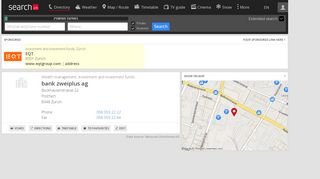 
                            13. bank zweiplus ag - search.ch