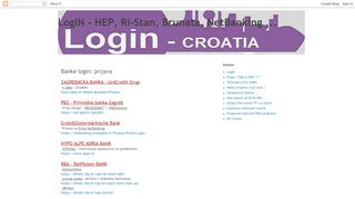 
                            9. Banke login - LogIN - HEP, Ri-Stan, Brunata, NetBanking