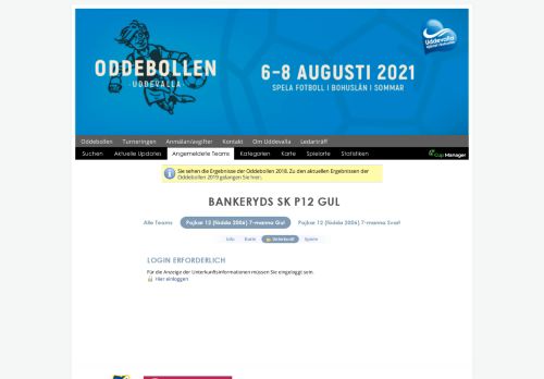 
                            4. Bankeryds SK Gul (Pojkar 12 (födda 2006) 7-manna) - Oddebollen ...