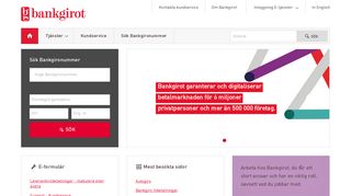 
                            10. Bankgirot - Start - Bankgirot.se