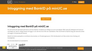 
                            2. BankID - minUC.se