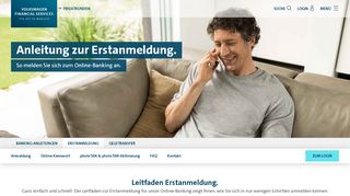 
                            13. Banking-Anleitungen: Erstanmeldung | Volkswagen Bank