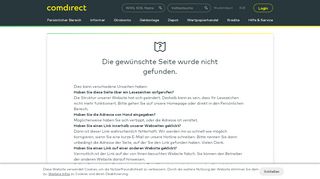 
                            2. banking App - Zugänge - Kontakt - Hilfe & Service | comdirect.de