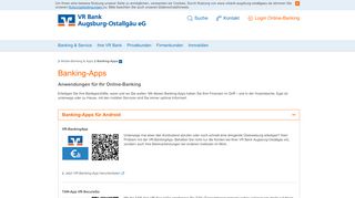 
                            12. Banking-Apps - Augusta-Bank eG Raiffeisen-Volksbank