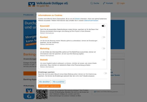 
                            8. Banking-Apps - Volksbank Ostlippe eG
