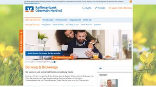 
                            2. Banking Brokerage - Raiffeisenbank Obermain Nord eG
