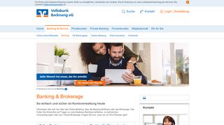 
                            7. Banking Brokerage - Volksbank Backnang eG
